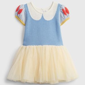 Baby Gap x Disney Snow White Tulle Dress Size 6-12m baby girl